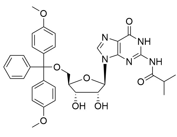 5'-O-(4,4'-二甲氧基三苯甲基)-N2-異丁?；?2'-鳥苷